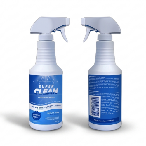 Super Clean PROTECTOR contra Manchas de Salitre, Marcas de Agua, Oxido y Corrosión 473 ml (1 Pieza)
