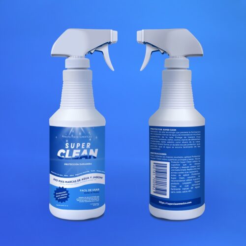 Super Clean PROTECTOR contra Manchas de Salitre, Marcas de Agua, Oxido y Corrosión 473 ml (1 Pieza)