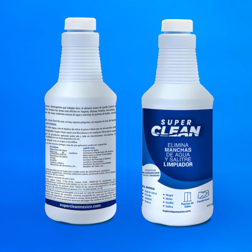 Super Clean LIMPIADOR de Marcas de Salitre, Manchas de Agua, Oxido y Corrosión 946 ml (1 Pieza)